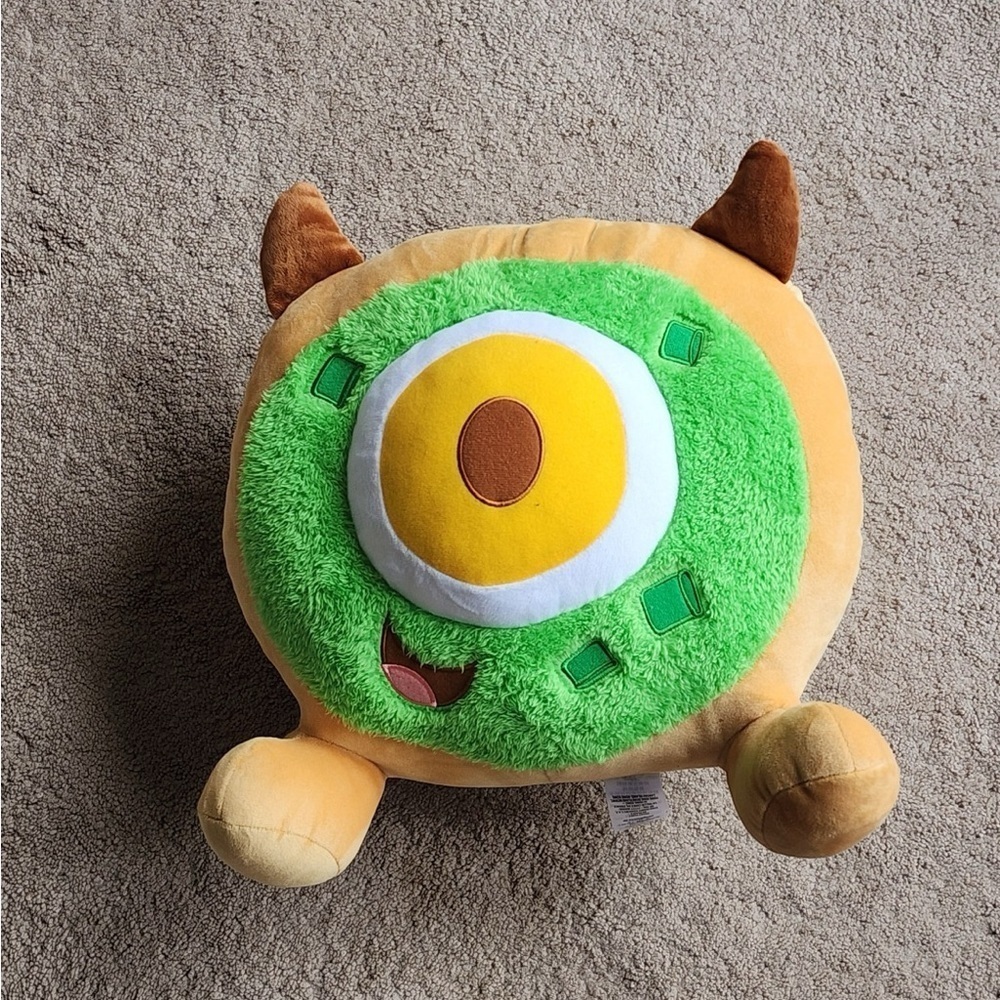 Disney Munchlings Mike Wazowski 13" Plush Monsters Inc. Avocado Toast